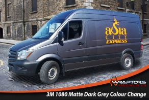 Matte Dark Grey Colour Change