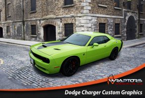 Dodge Charger custom graphics